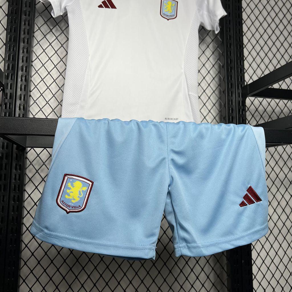 Uniforme Aston Villa 2024/25 Adidas  Infantil