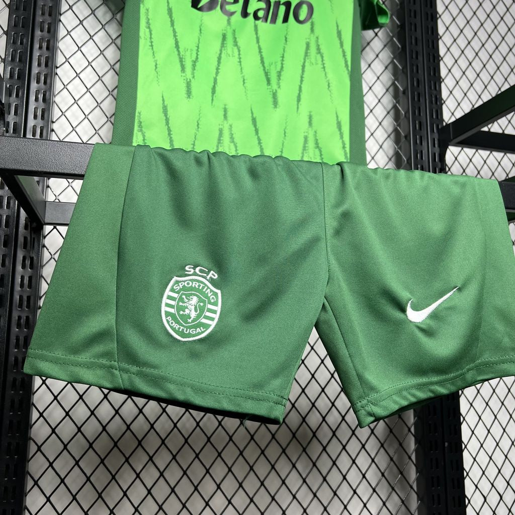 Uniforme Sporting 2024/25 Adidas  Infantil