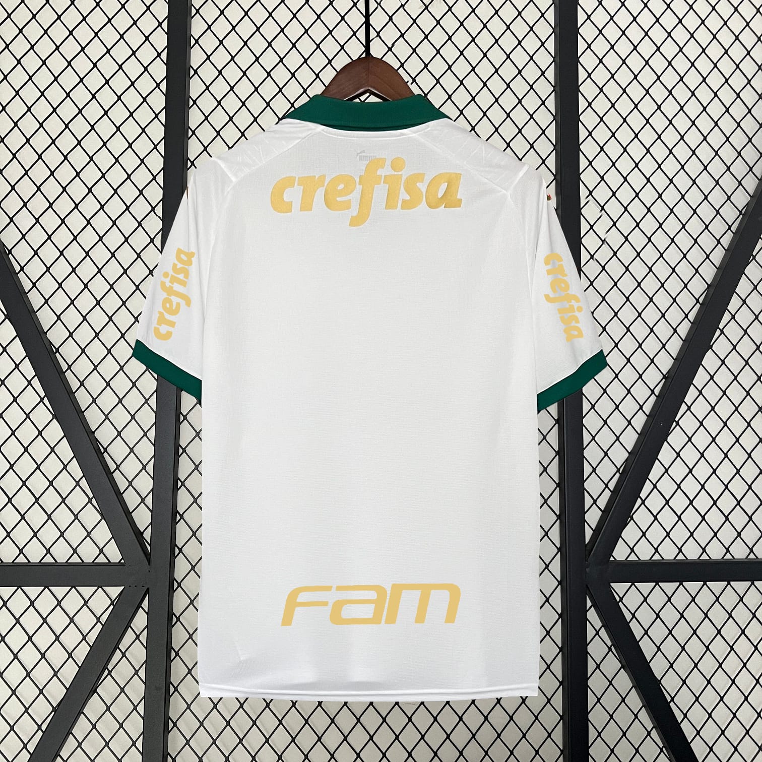 Camisa Palmeiras Away (2) 2024/25  Torcedor Masculina Com Patrocínios + Pach Brasileirão