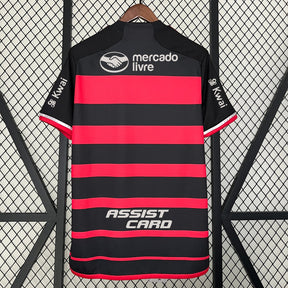 Camisa Flamengo Home (1) 2024/25 Adidas Torcedor Masculina Com Patrocínios