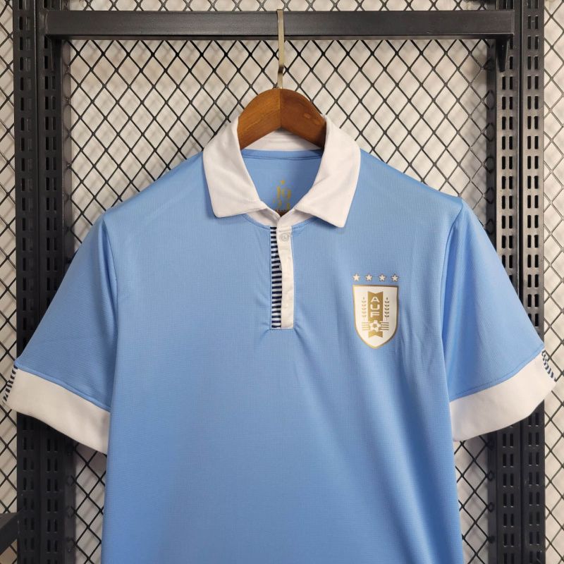 Camisa Uruguai Home 2024/25 Torcedor Masculina