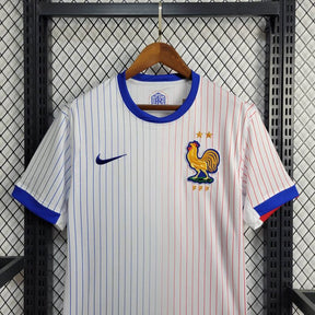 Camisa França away (2) 2024 Nike Torcedor Masculina