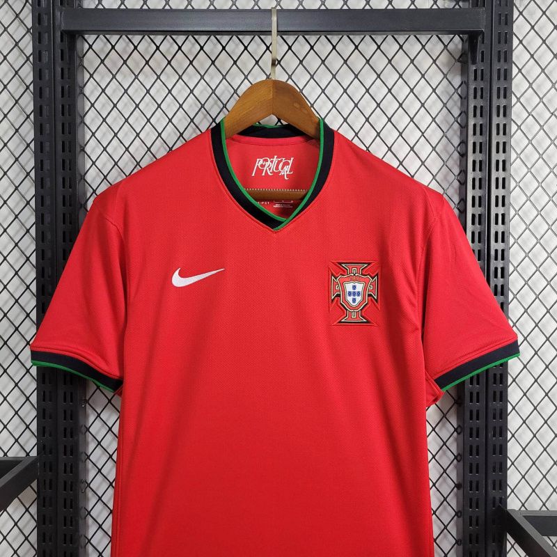 Camisa Portugal Home 2024/25 Nike Torcedor Masculina