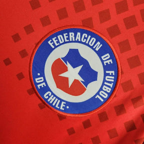 Camisa Chile home (1)  2024/25 Adidas Torcedor Masculina