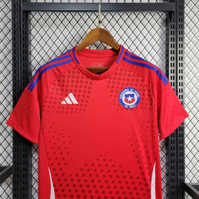 Camisa Chile home (1)  2024/25 Adidas Torcedor Masculina