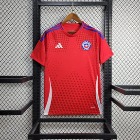 Camisa Chile home (1)  2024/25 Adidas Torcedor Masculina