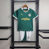 Uniforme Palmeiras Home (1) 2024/25 Puma Infantil