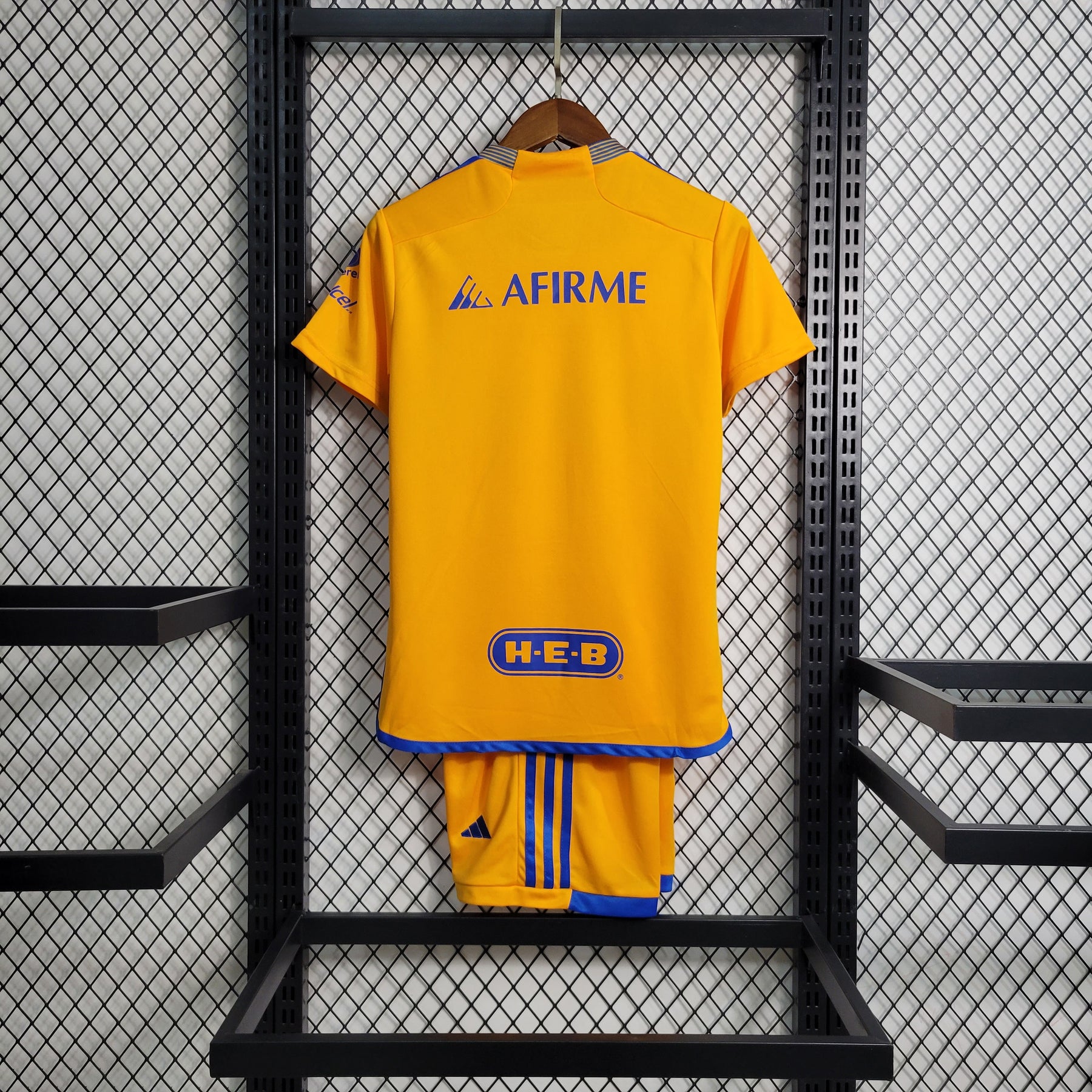 Uniforme Tigres Home 2023/24 Adidas Infantil