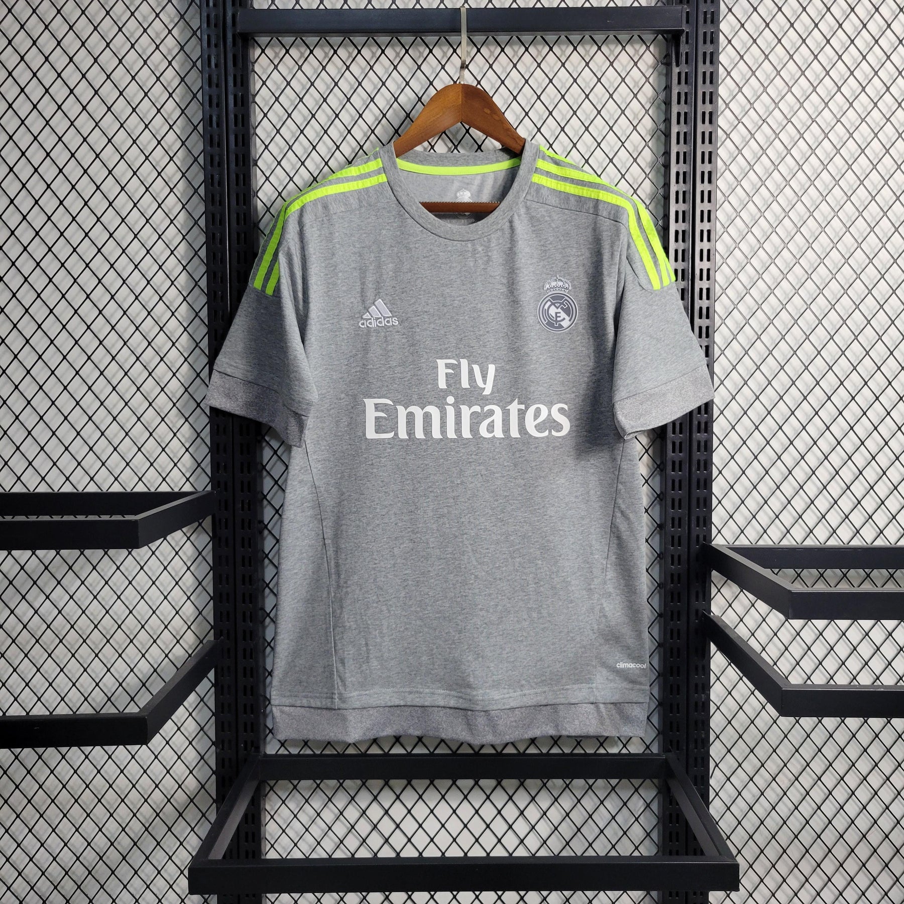 Camisa Real Madrid 2015/16 Adidas Retrô Away Masculina