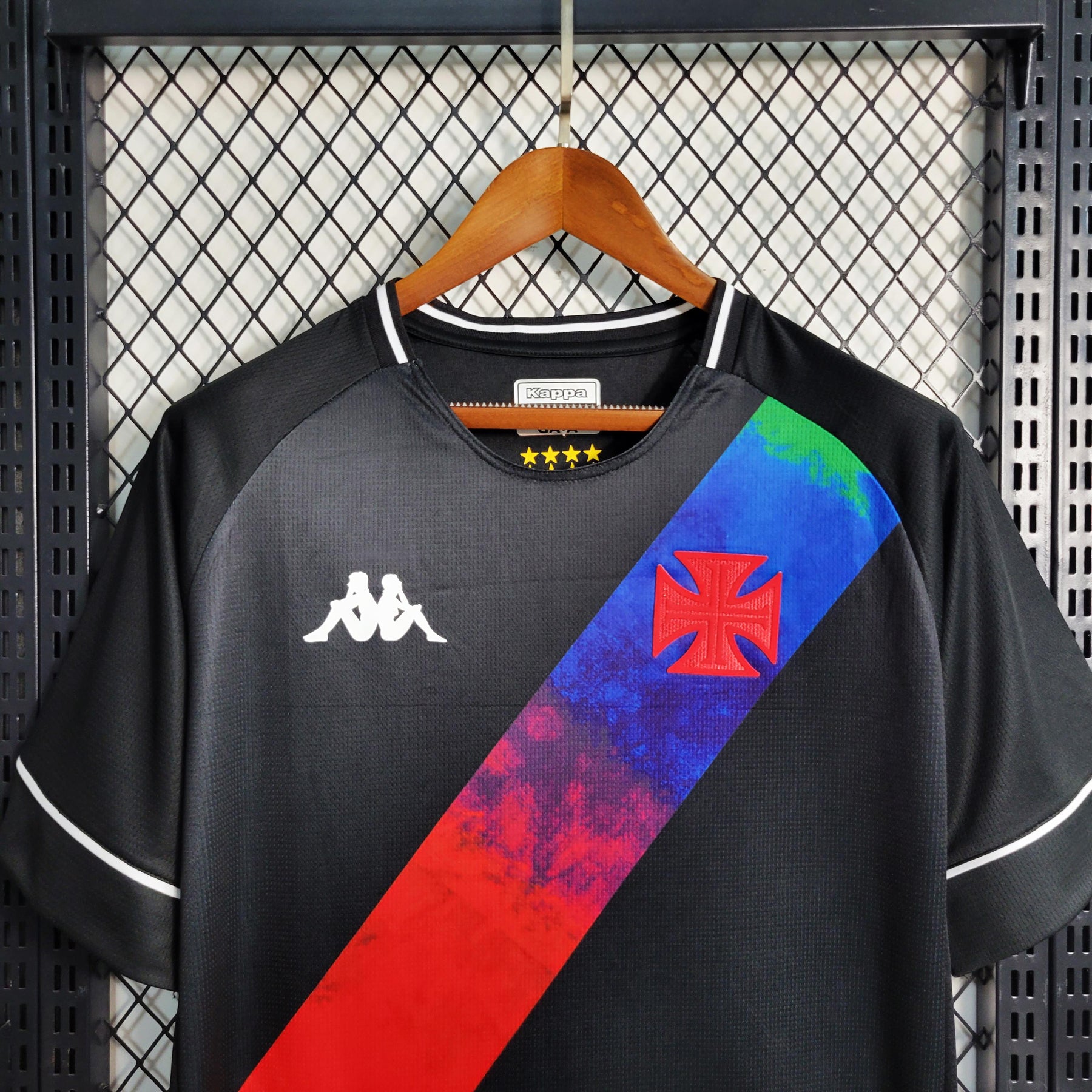 Camisa Vasco da Gama Edição Especial Black  2021/224 Kappa Torcedor Masculina