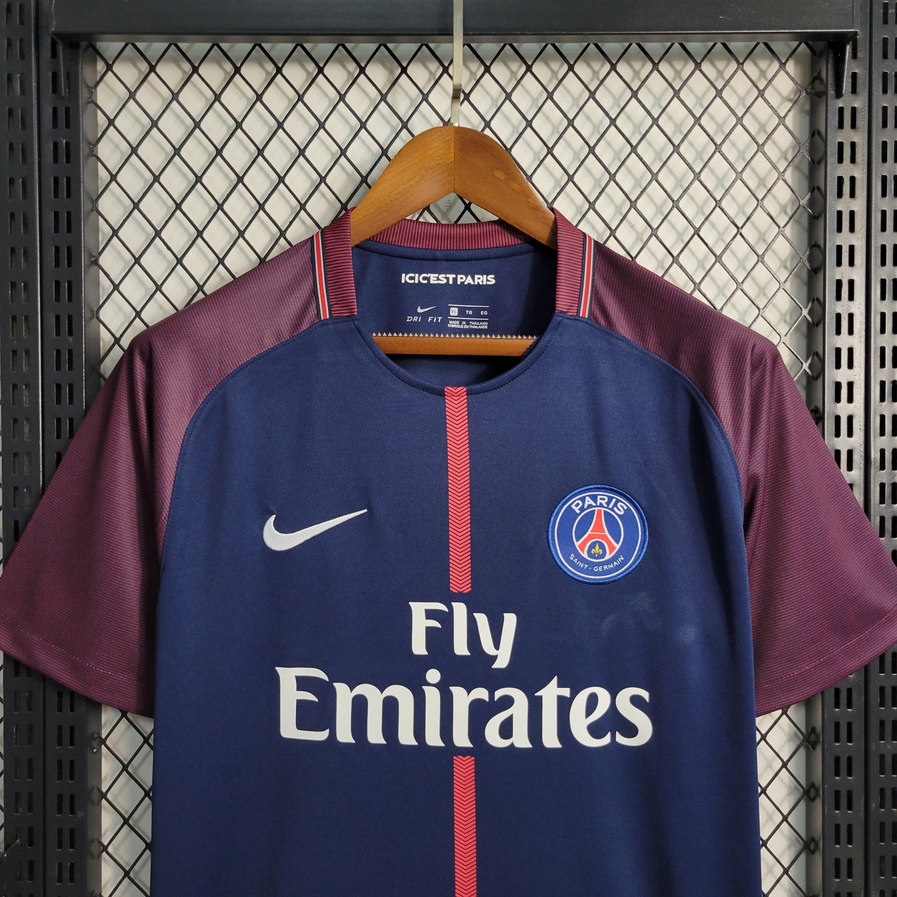 Camisa PSG Home 2017/18 Nike Retrô Masculina