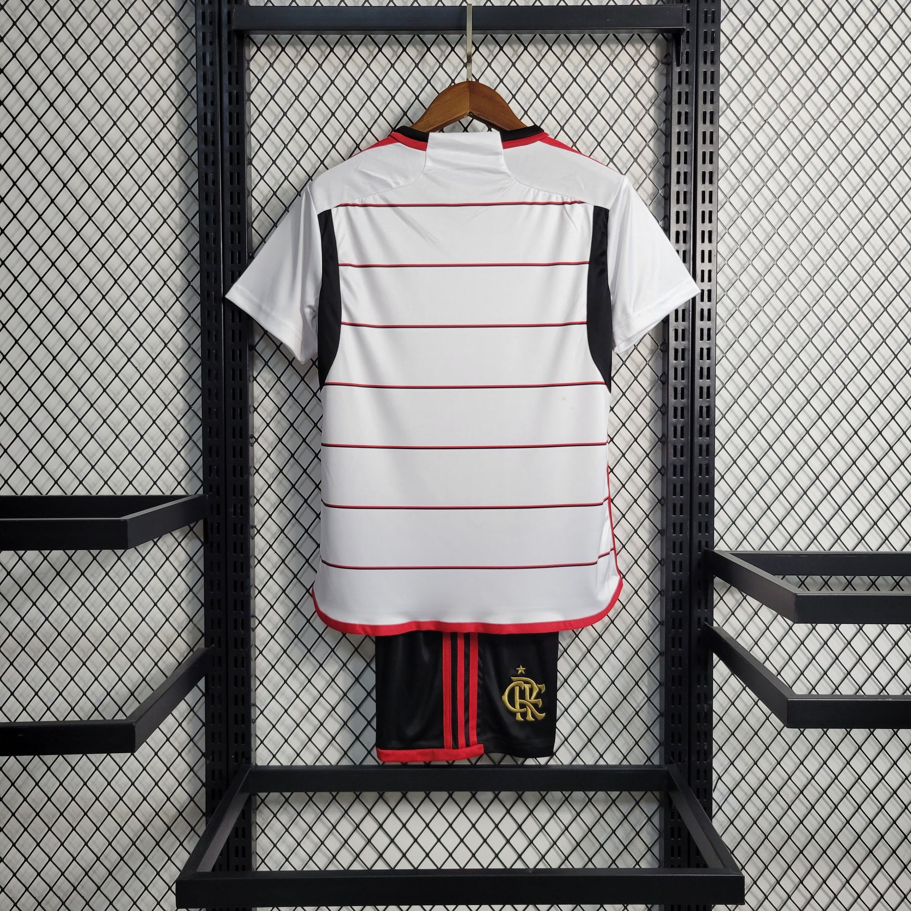 Uniforme Flamengo Away (2) 2023/24 Adidas Infantil