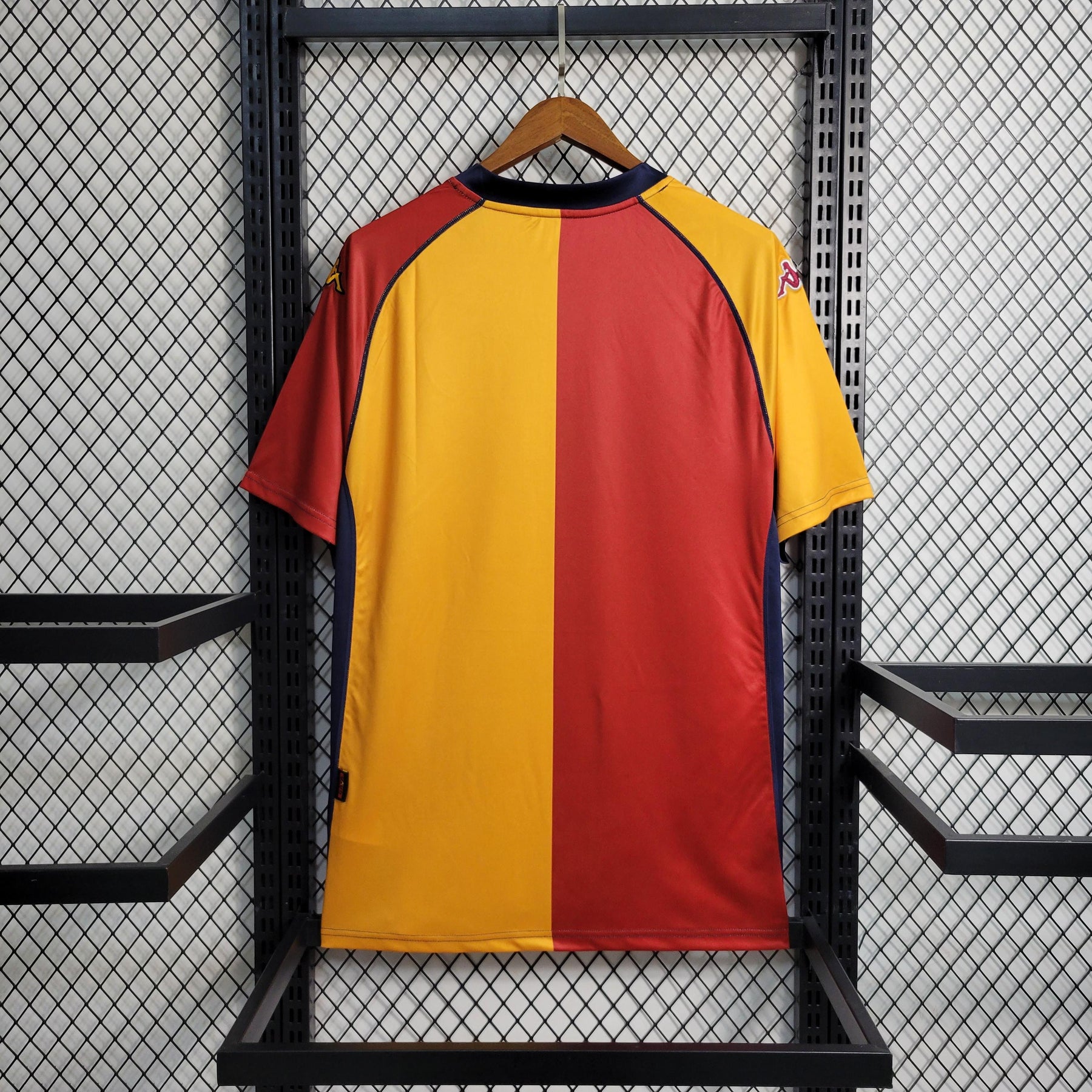 Camisa Roma 2000/01 Kappa Retrô Home Masculina