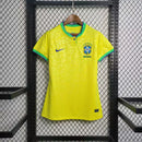 Camisa Brasil 2022 Home - (Feminina)