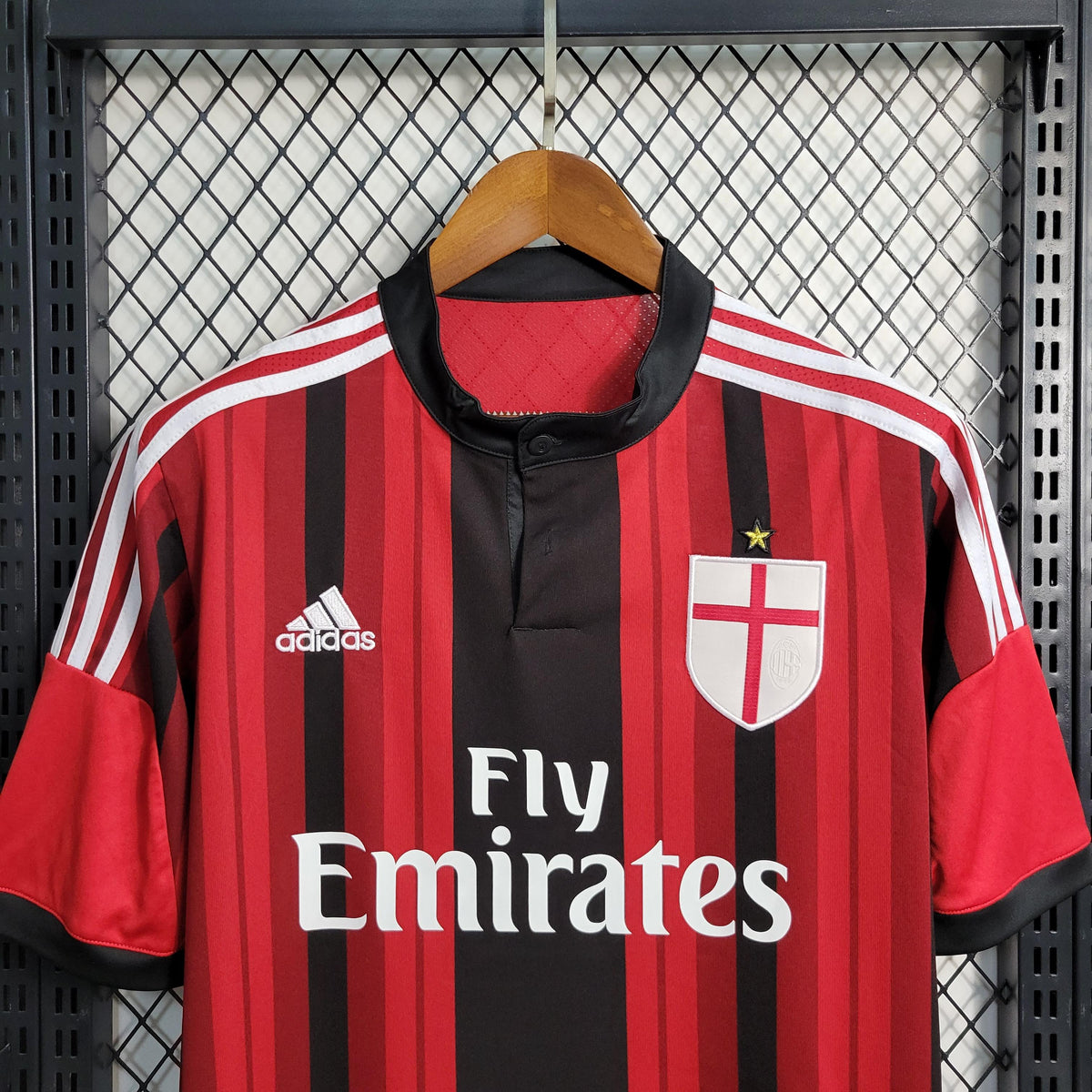 Camisa Milan 2014/15 Nike Retrô Home Masculina