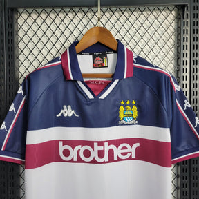 Camisa Manchester City 1997/98 KappaRetrô Masculina