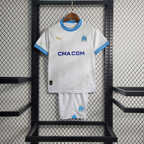 Uniforme Olympique de Marseille Home 2023/24 Infantil