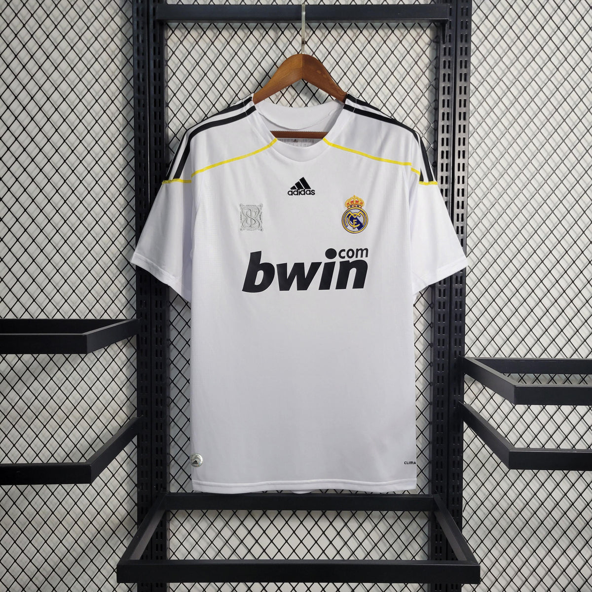 Camisa Real Madrid 2009/10 Retrô Home Masculina