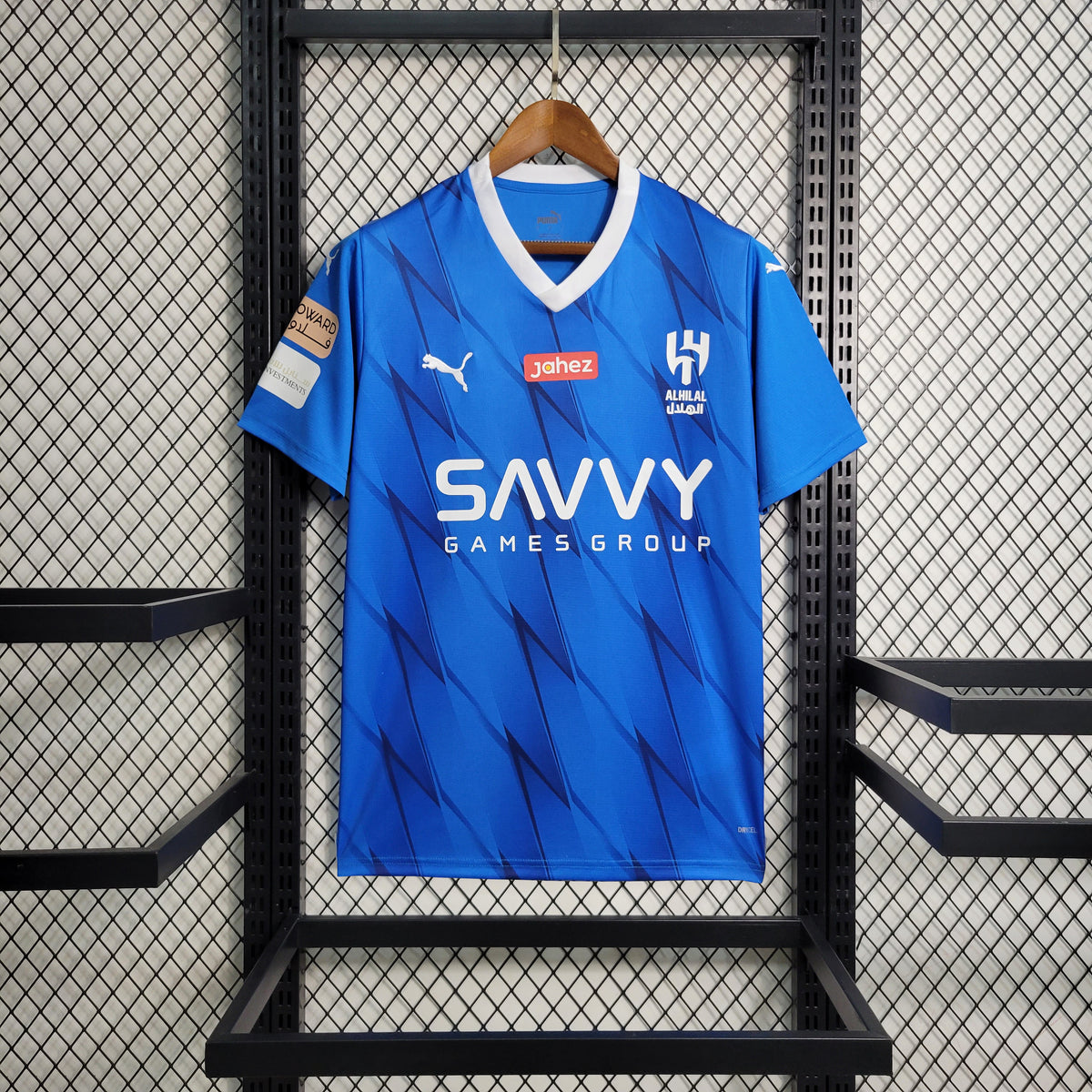 Camisa Al Hilal Home 2023/24 Torcedor Masculina