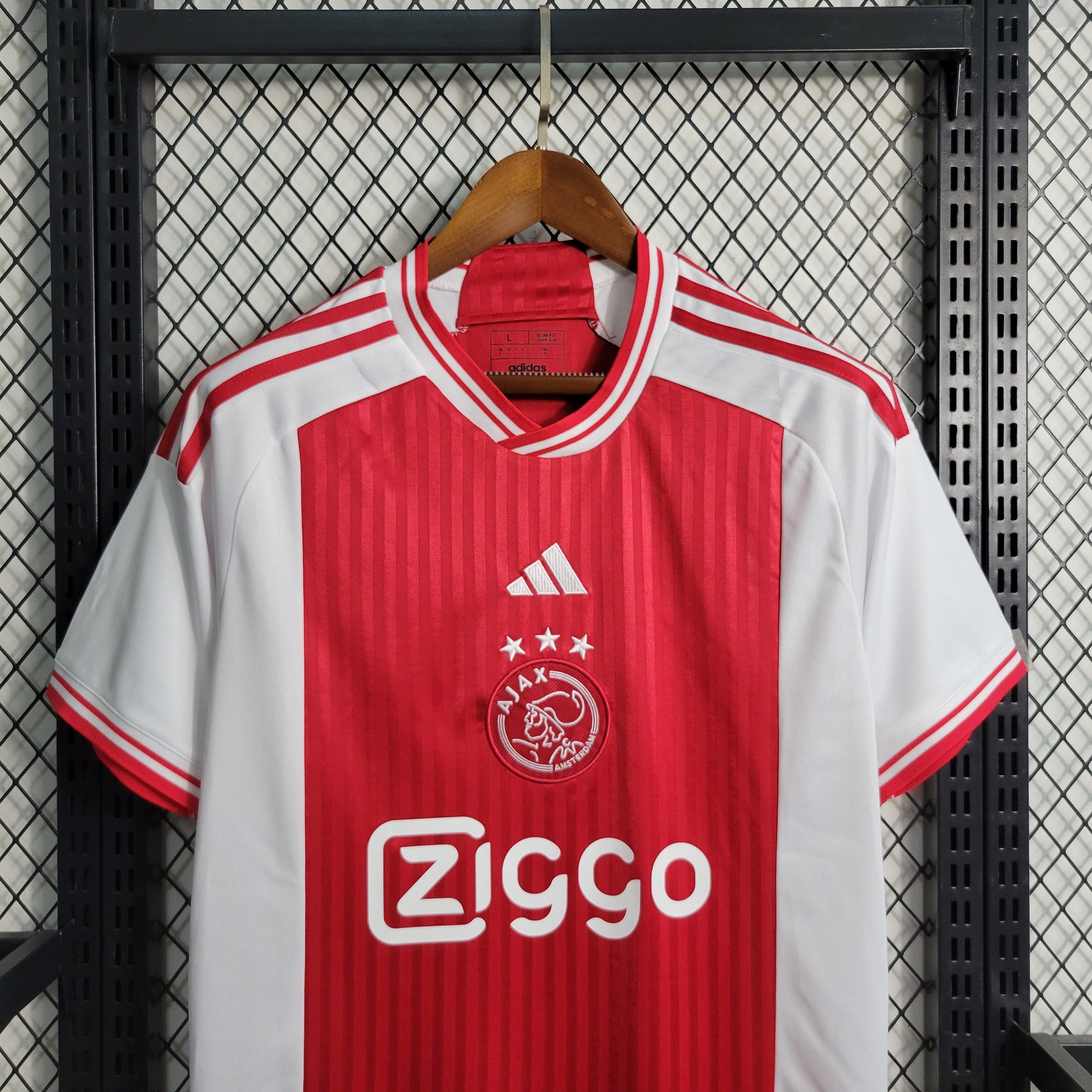 Camisa Ajax Home (1) 2023/24 Adidas Torcedor Masculina