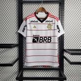 Camisa Flamengo Away (2) 2023/24 Adidas Torcedor Masculina Com Patrocínios