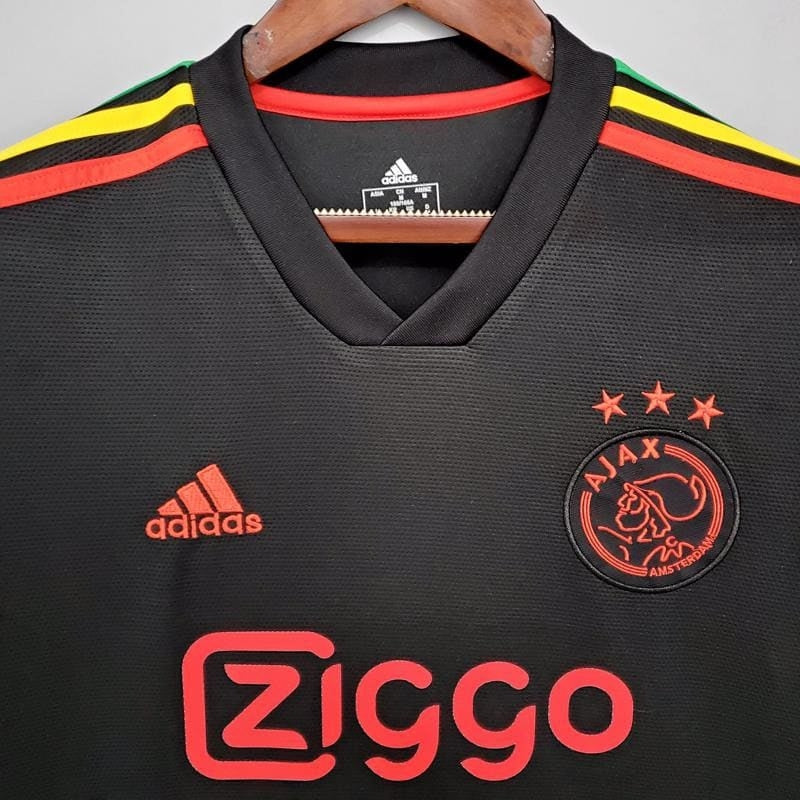 Camisa Ajax Away (2) 2021/22 Adidas Torcedor Masculina