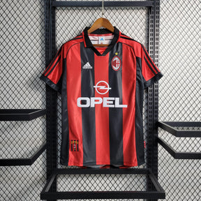 Camisa Milan Home (1) 1998/99  Retrô Masculina