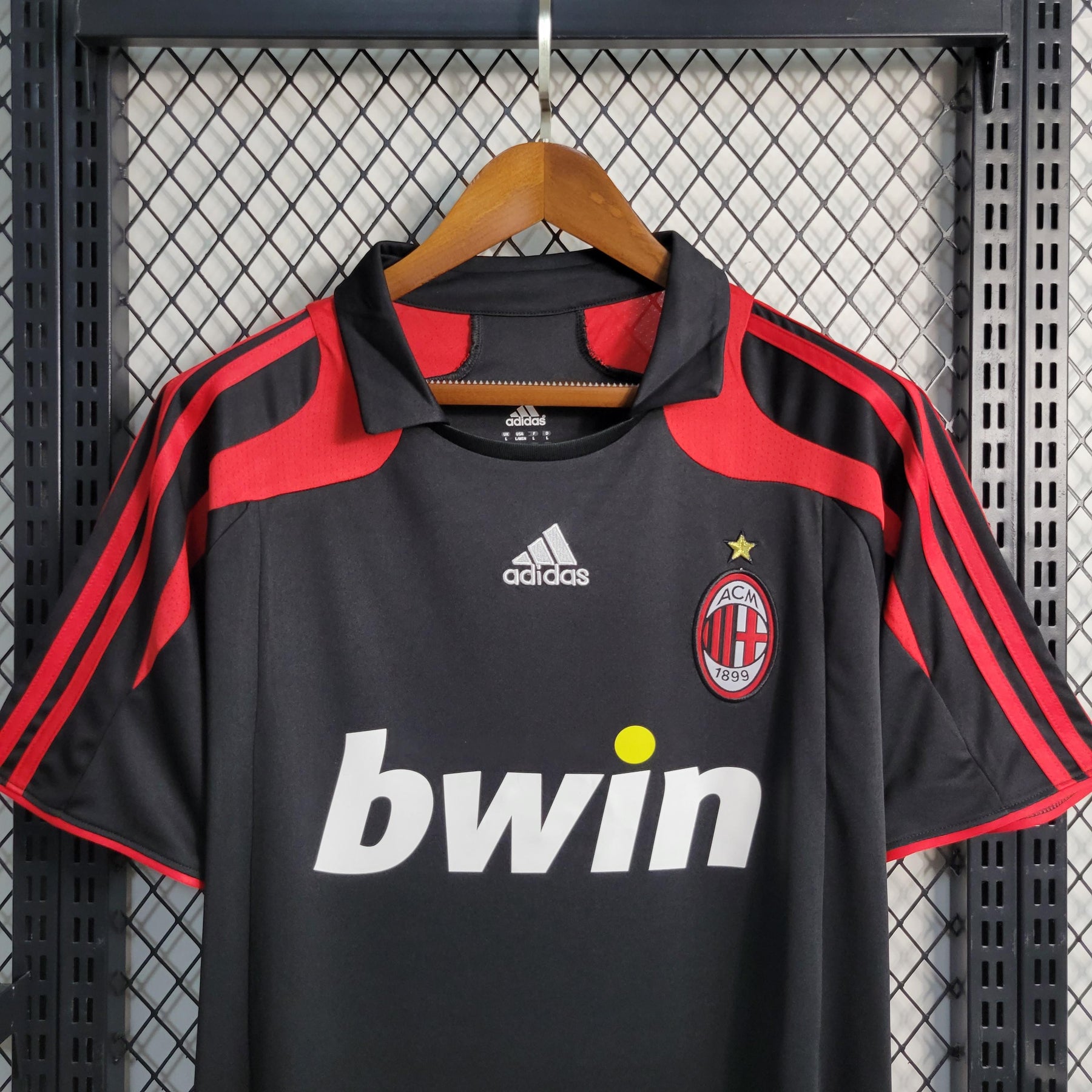 Camisa Milan Away (2) 2007/08  Retrô Masculina