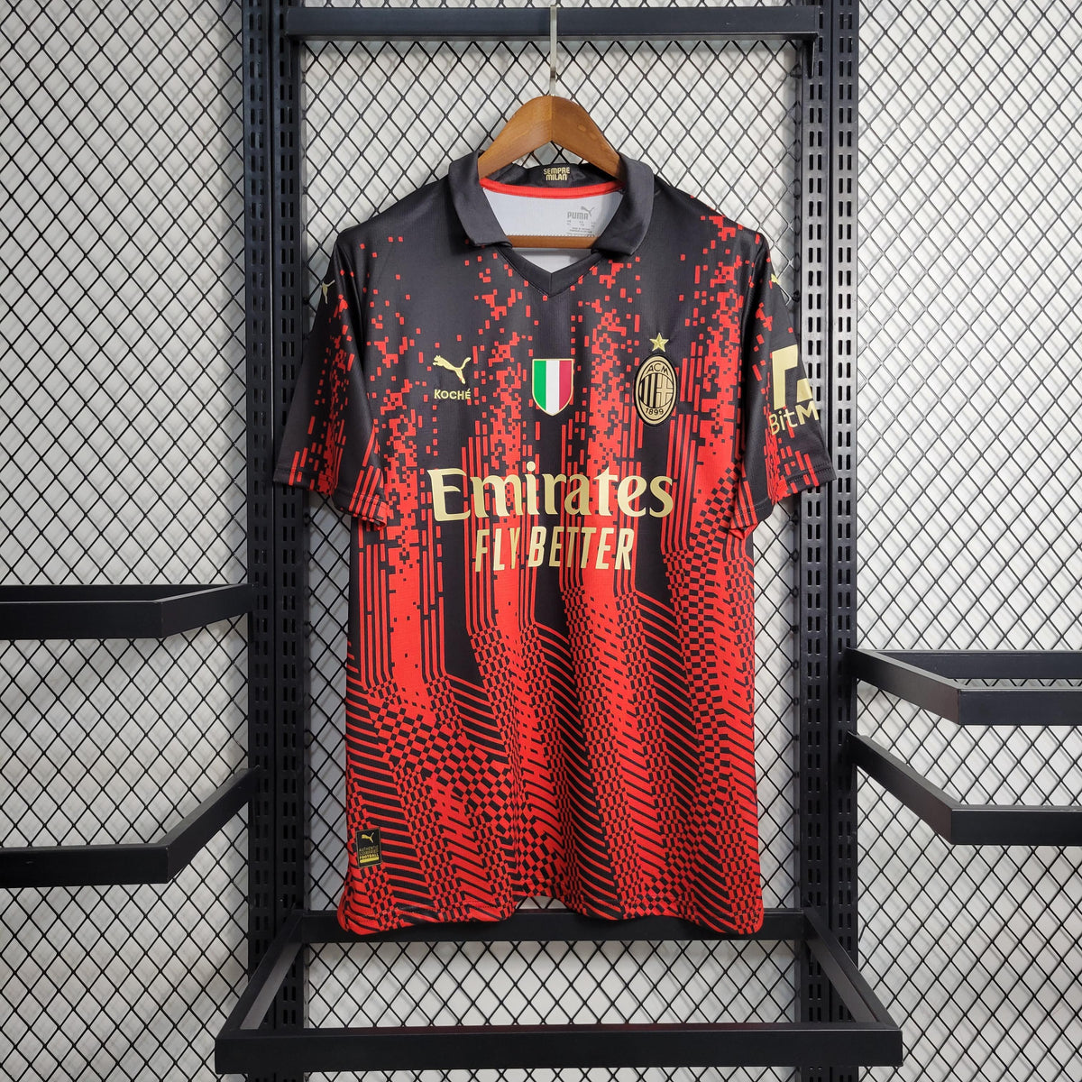 Camisa Milan Especial 2023/24 Puma Torcedor Masculina