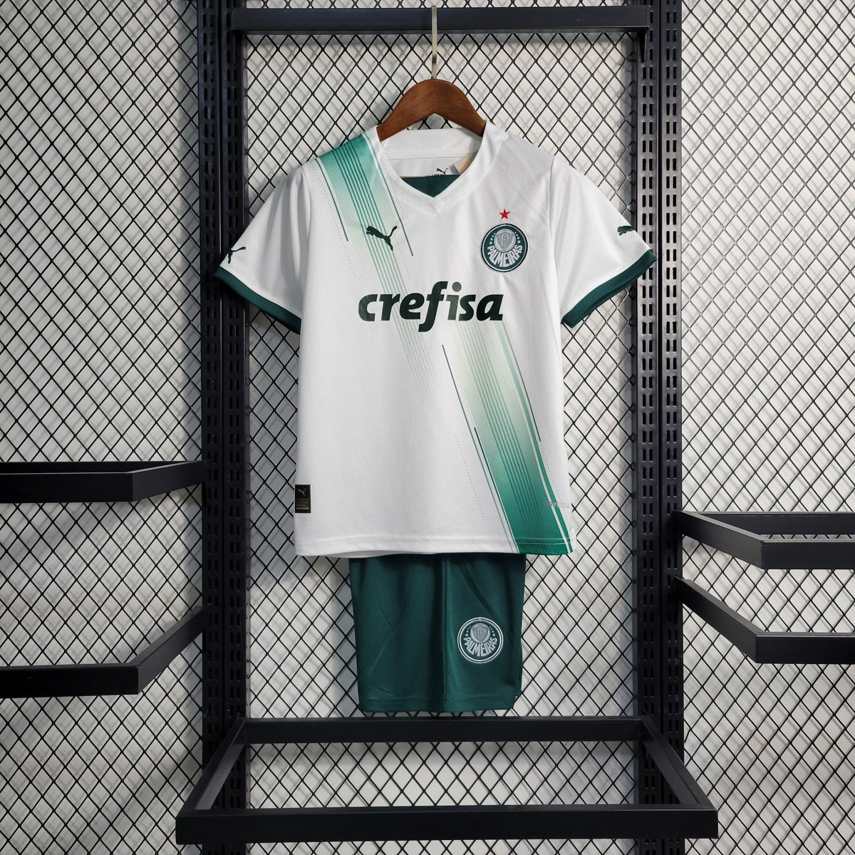 Uniforme Palmeiras Away (2) 2023/24 Puma Infantil