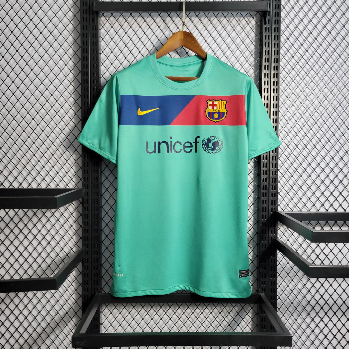 Camisa Barcelona Away (2) 2010-11 Nike Retrô Masculina