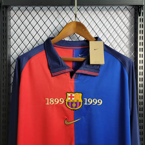 Camisa Barcelona Home (1) Nike Retrô Manga Longa Masculina