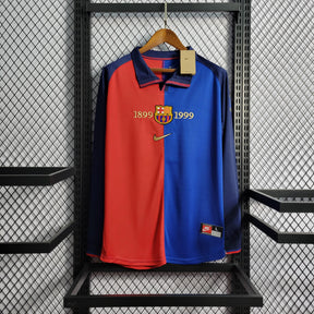 Camisa Barcelona Home (1) Nike Retrô Manga Longa Masculina