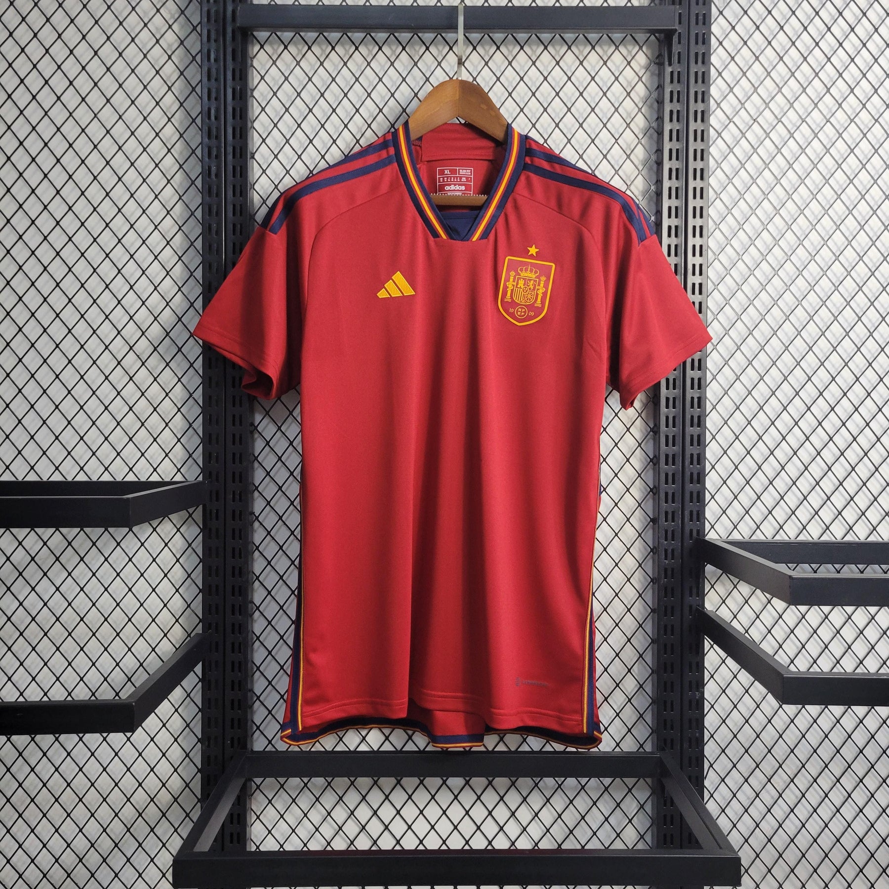 Camisa Espanha Home (1) 2022 Adidas Torcedor Masculina