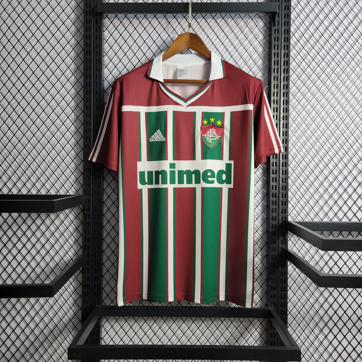 Camisa Fluminense Home (1) 2002-03 Adidas Retrô Masculina