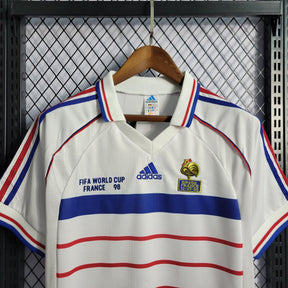 Camisa França Away (2) 1998  Adidas Retrô Masculina