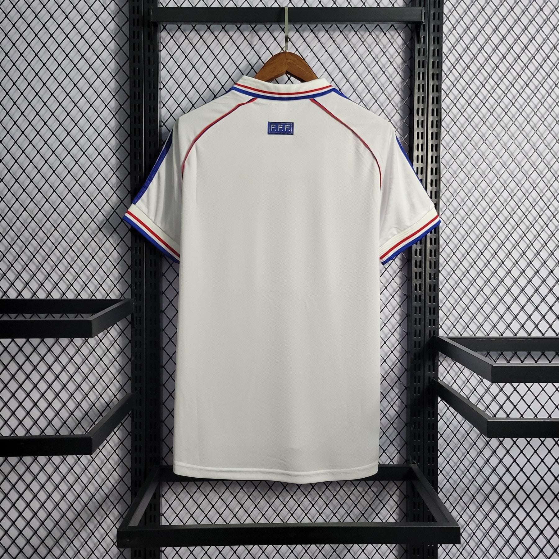 Camisa França Away (2) 1998  Adidas Retrô Masculina