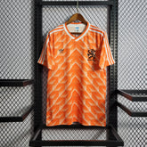 Camisa Holanda Home (1) 1988 Adidas Retrô Masculina