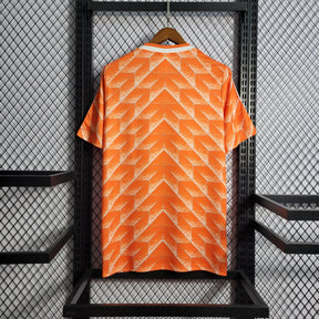 Camisa Holanda Home (1) 1988 Adidas Retrô Masculina