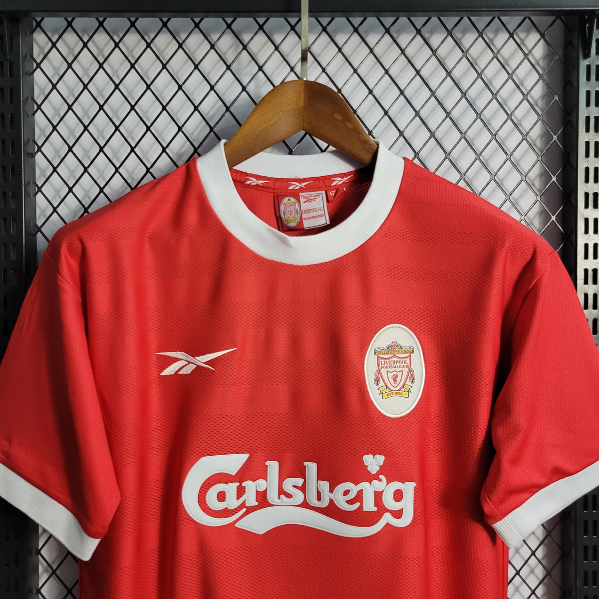 Camisa Liverpool Home (1) 1998 Reebok Retrô Masculina