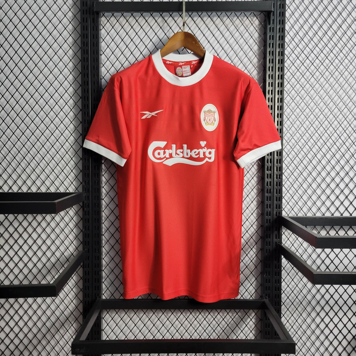 Camisa Liverpool Home (1) 1998 Reebok Retrô Masculina