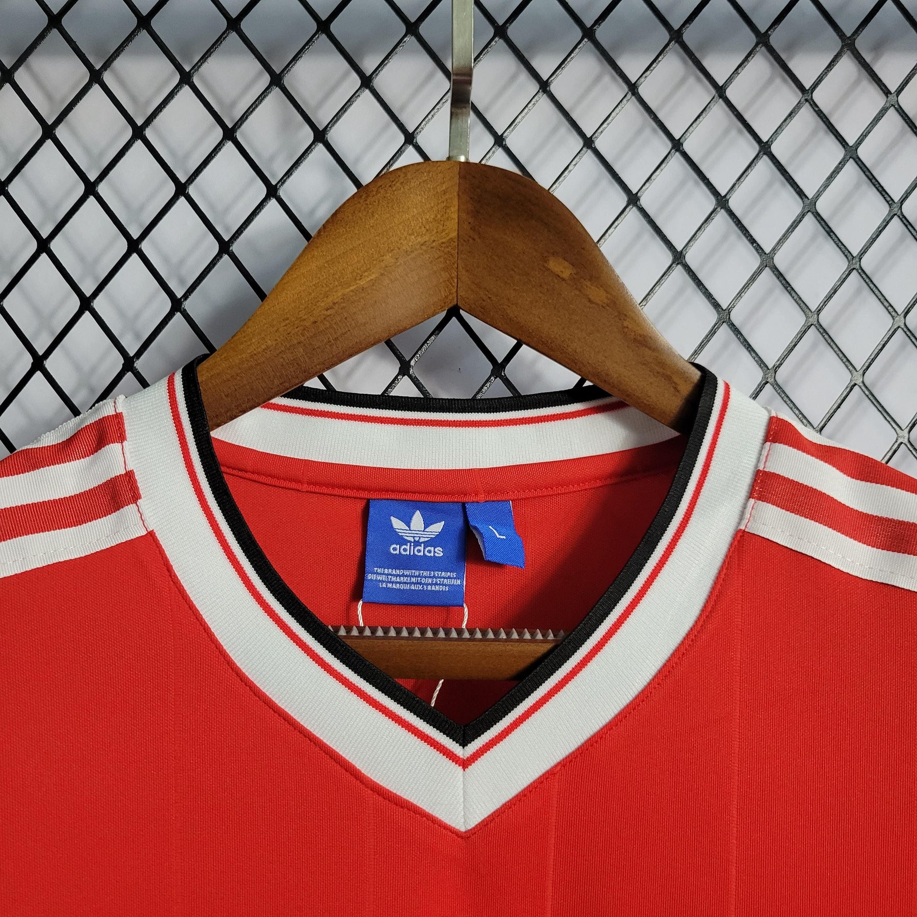 Camisa Manchester United Home (1) 1984 Adidas Retrô Masculina