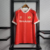 Camisa Manchester United Home (1) 1990-92 Adidas Retrô Masculina