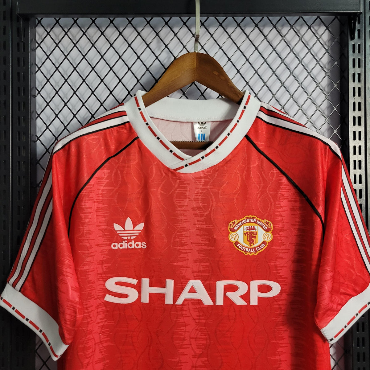 Camisa Manchester United Home (1) 1990-92 Adidas Retrô Masculina