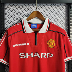 Camisa Manchester United Home (1) 1998-99 Umbro Retrô Masculina