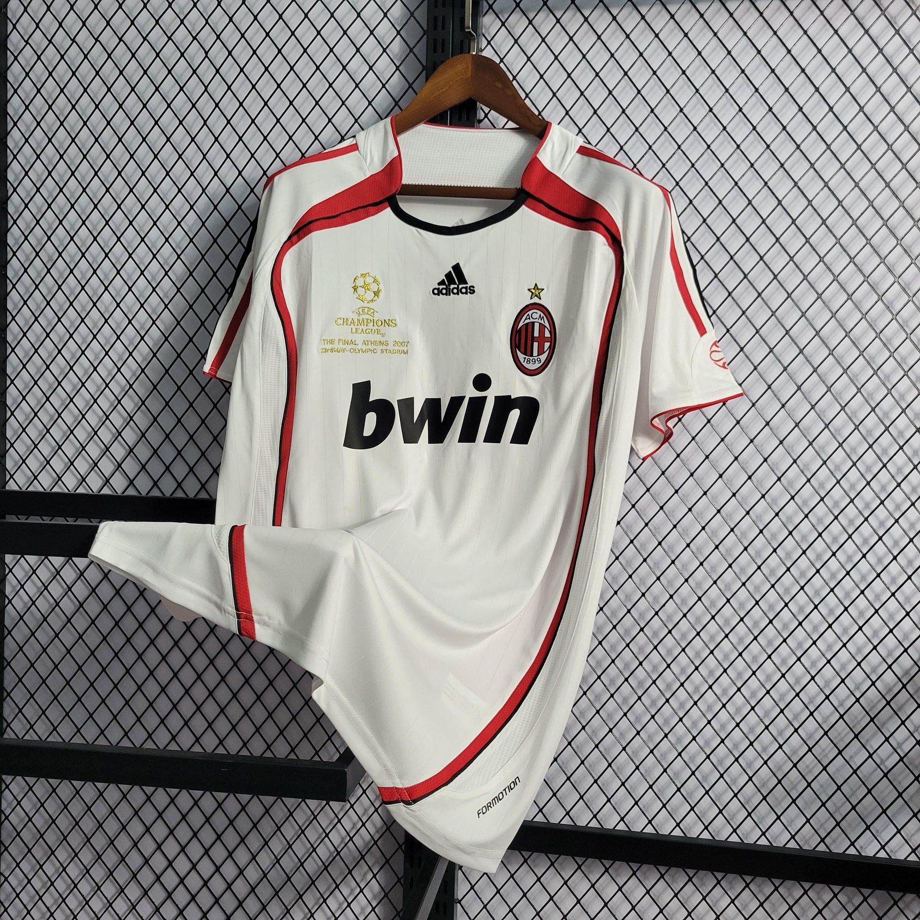 Camisa Milan Away (2) 2006-07 Adidas Retrô Masculina