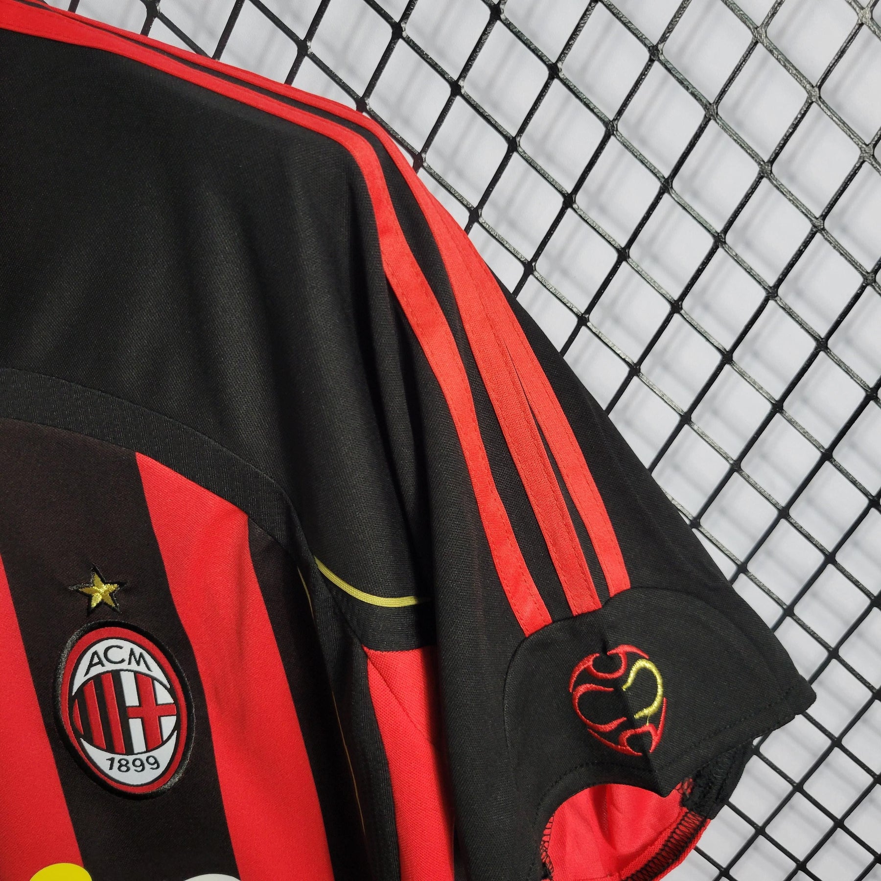 Camisa Milan Home (1) 2006-07 Adidas Retrô Masculina