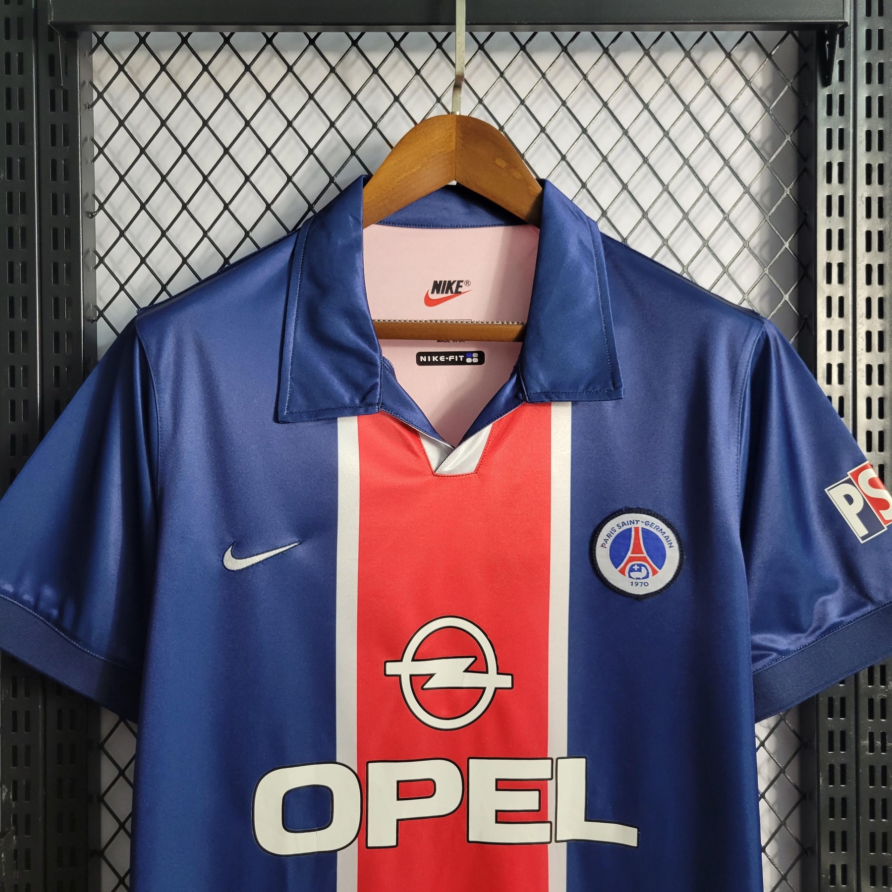 Camisa PSG Home (1) 1998 Nike Retrô Masculina