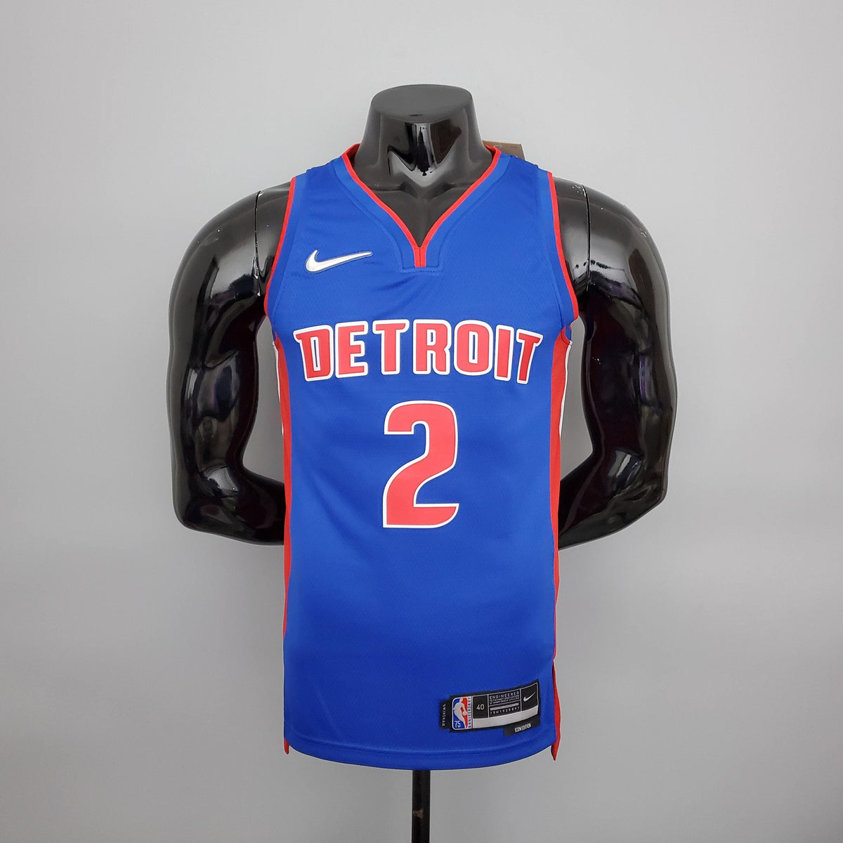 Regata Detroit Pistons NBA 2022 Nike Icon Edition Swingman Masculina