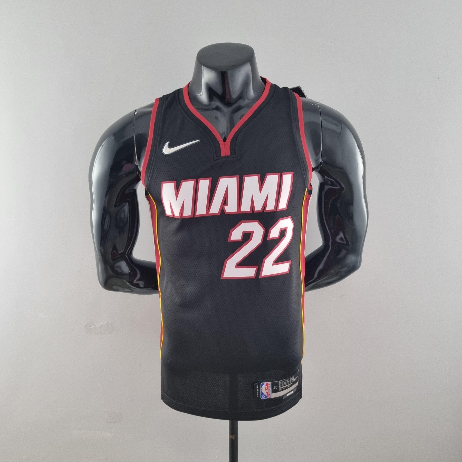 Regata Miami Heat NBA 2022 Nike Icon Edition Swingman Masculina